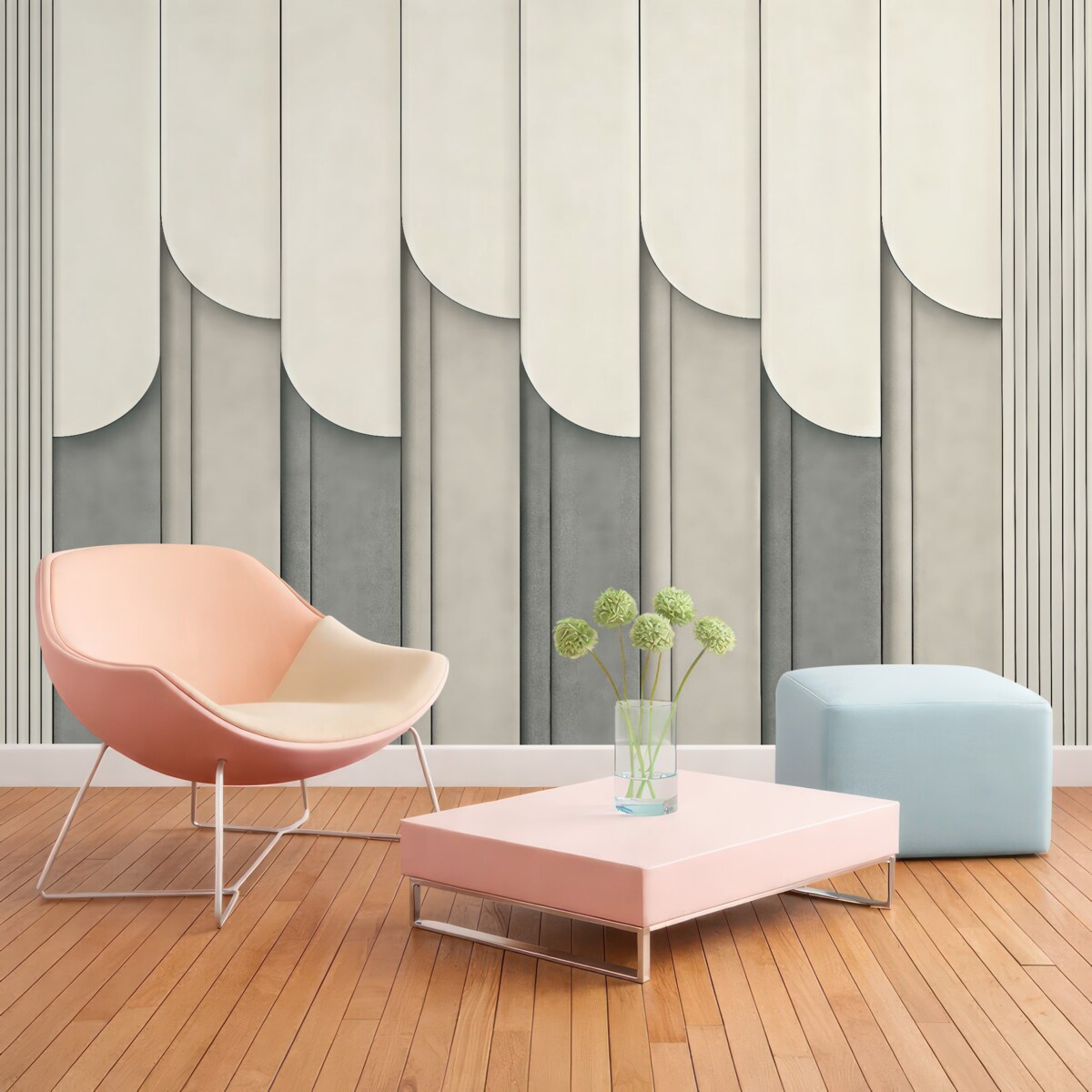 Fototapeta Panele ozdobne.