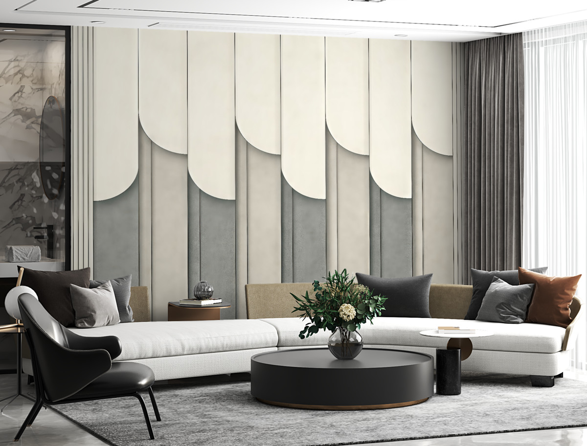 Fototapeta Panele ozdobne.