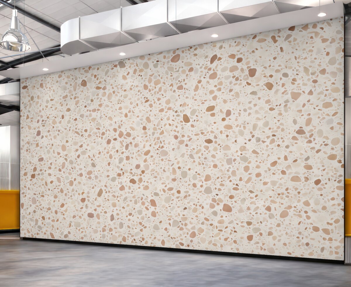 Fototapeta Różowe terazzo.