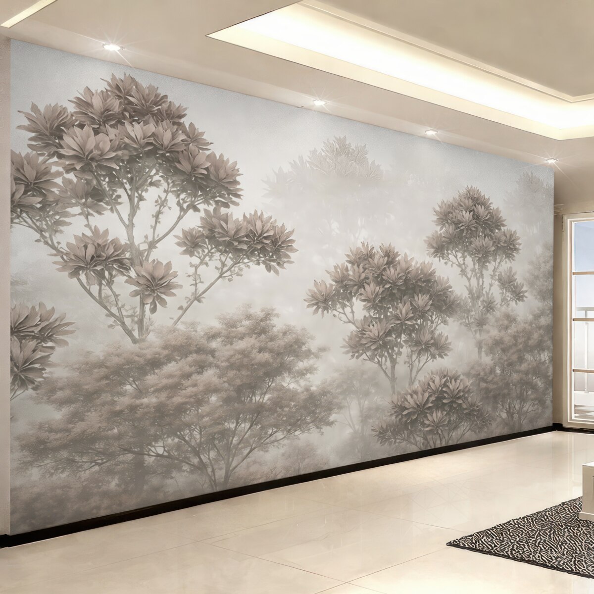 Fototapeta Wzór na tapetę Rainforest.