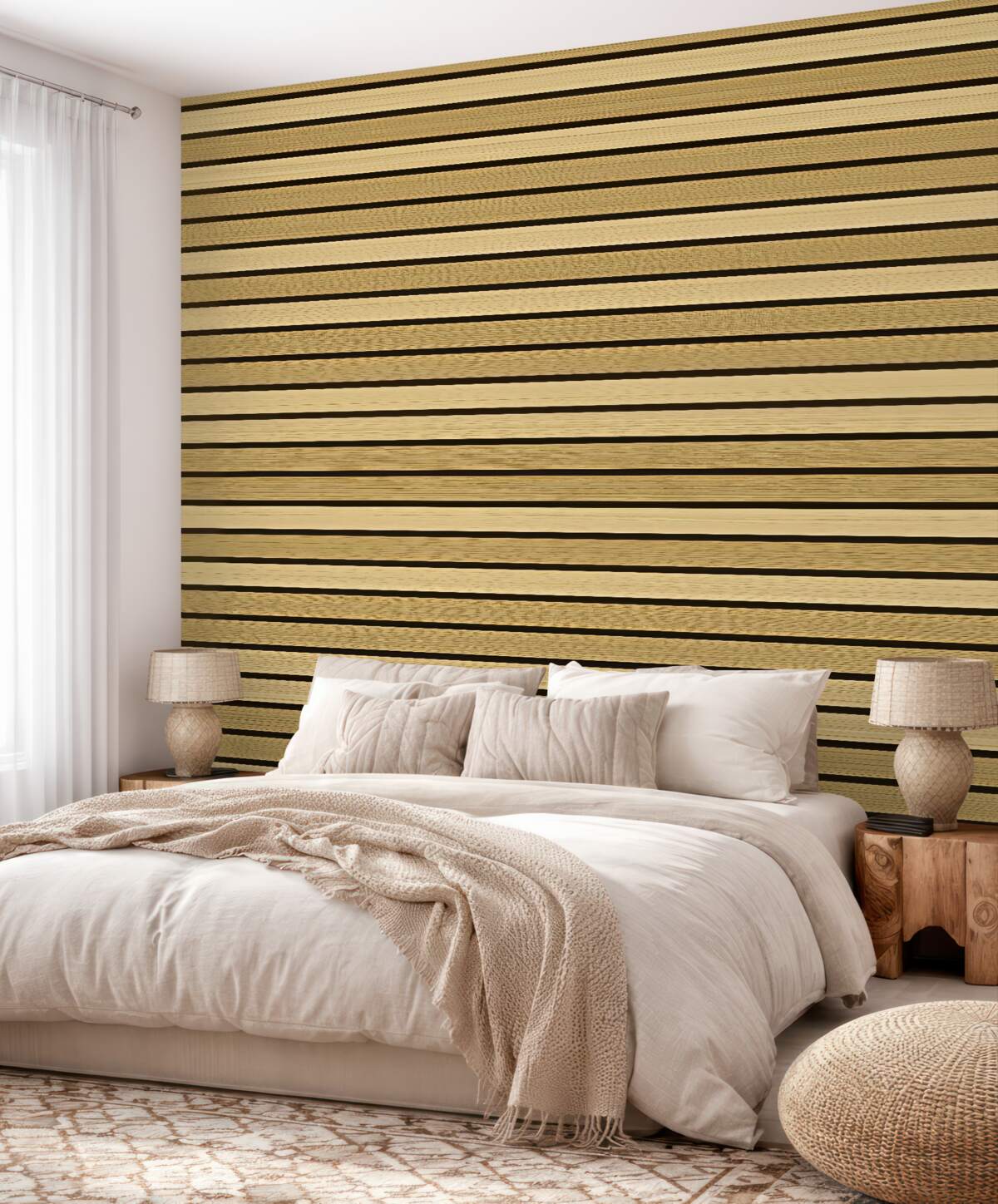 Fototapeta Układ wyraźnego drewna orzechowego.