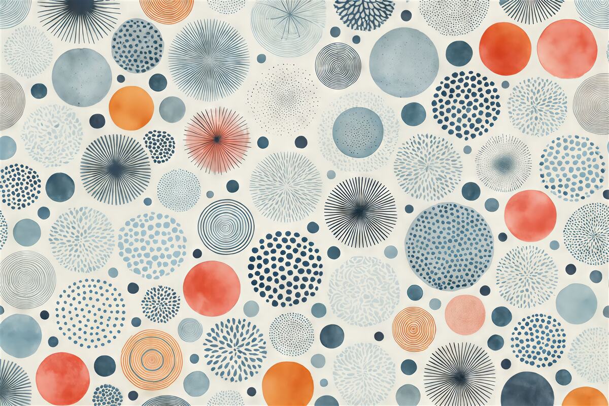 Fototapeta Abstrakcyjne okręgi.