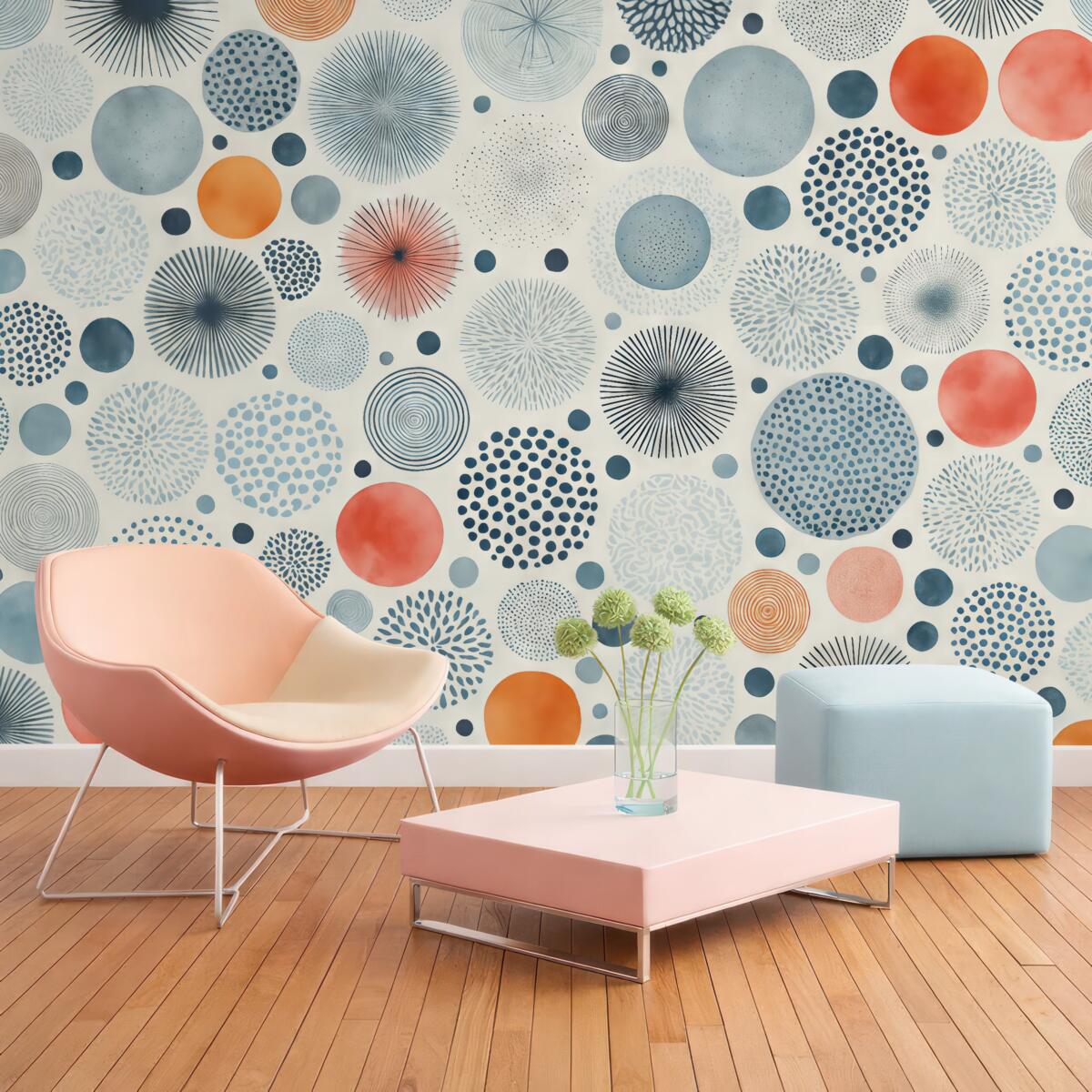 Fototapeta Abstrakcyjne okręgi.