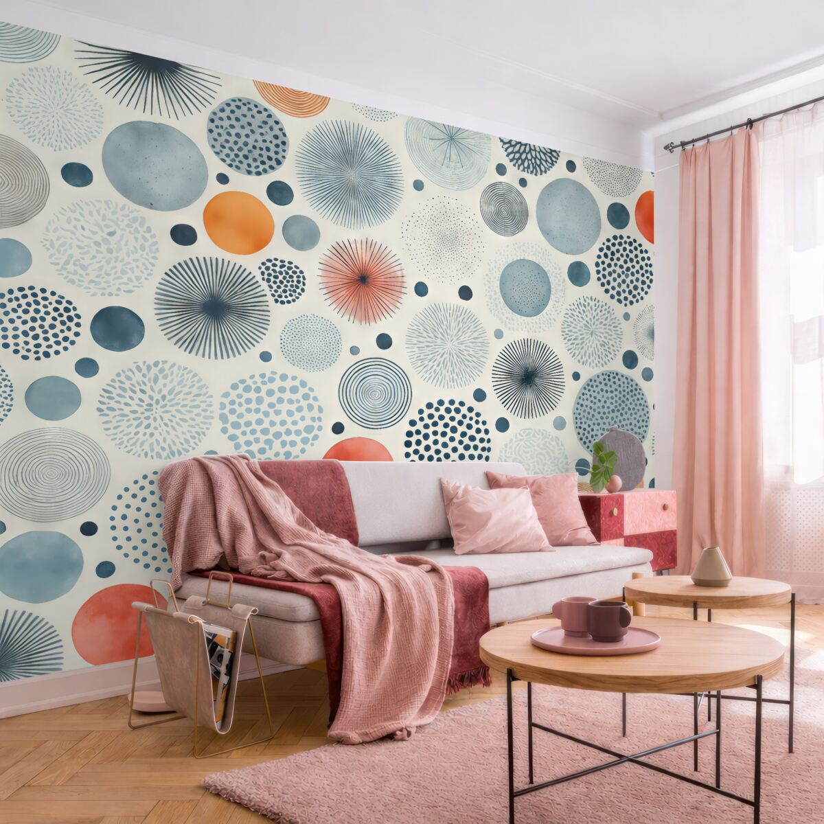 Fototapeta Abstrakcyjne okręgi.