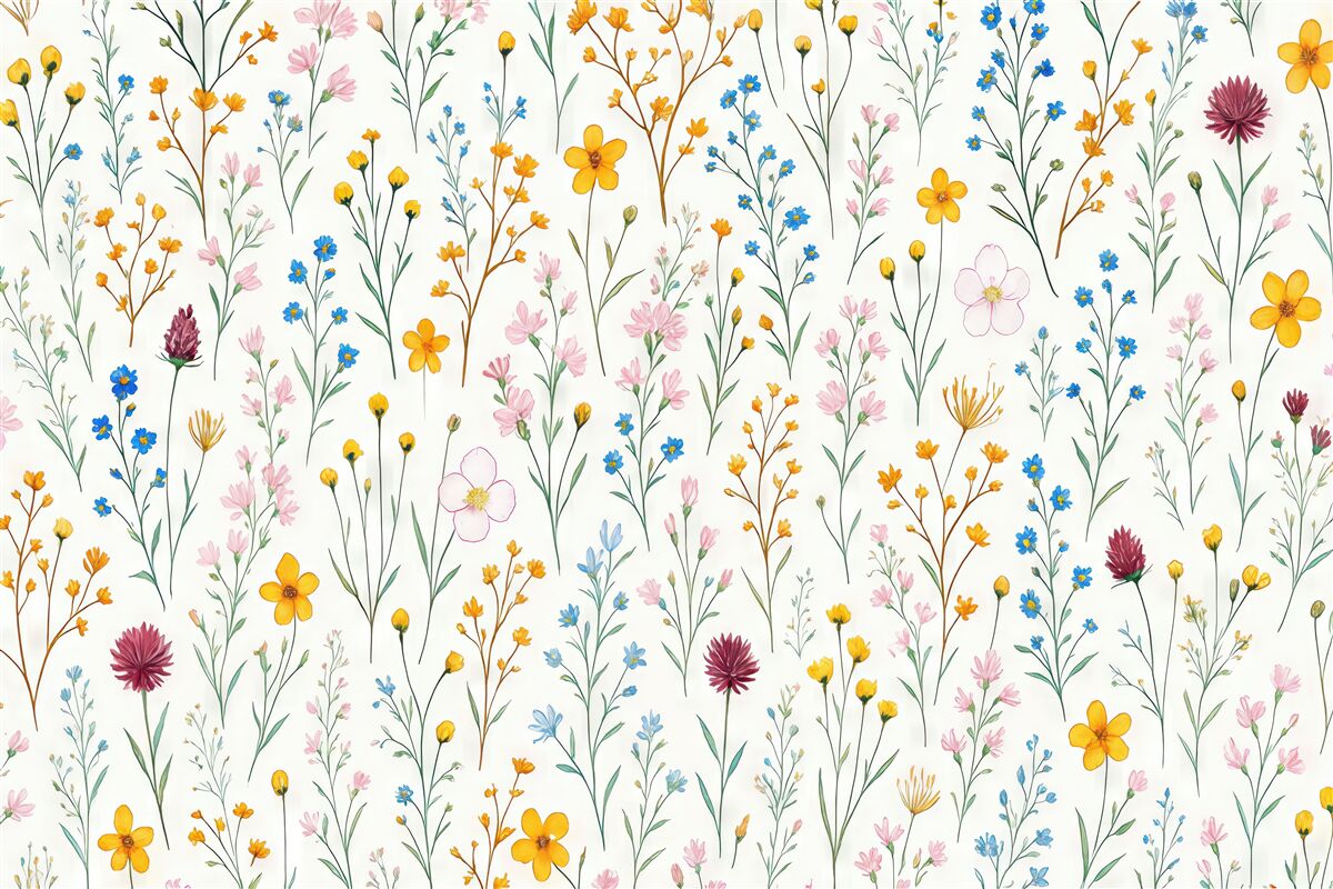 Fototapeta Deseni kwiatowy