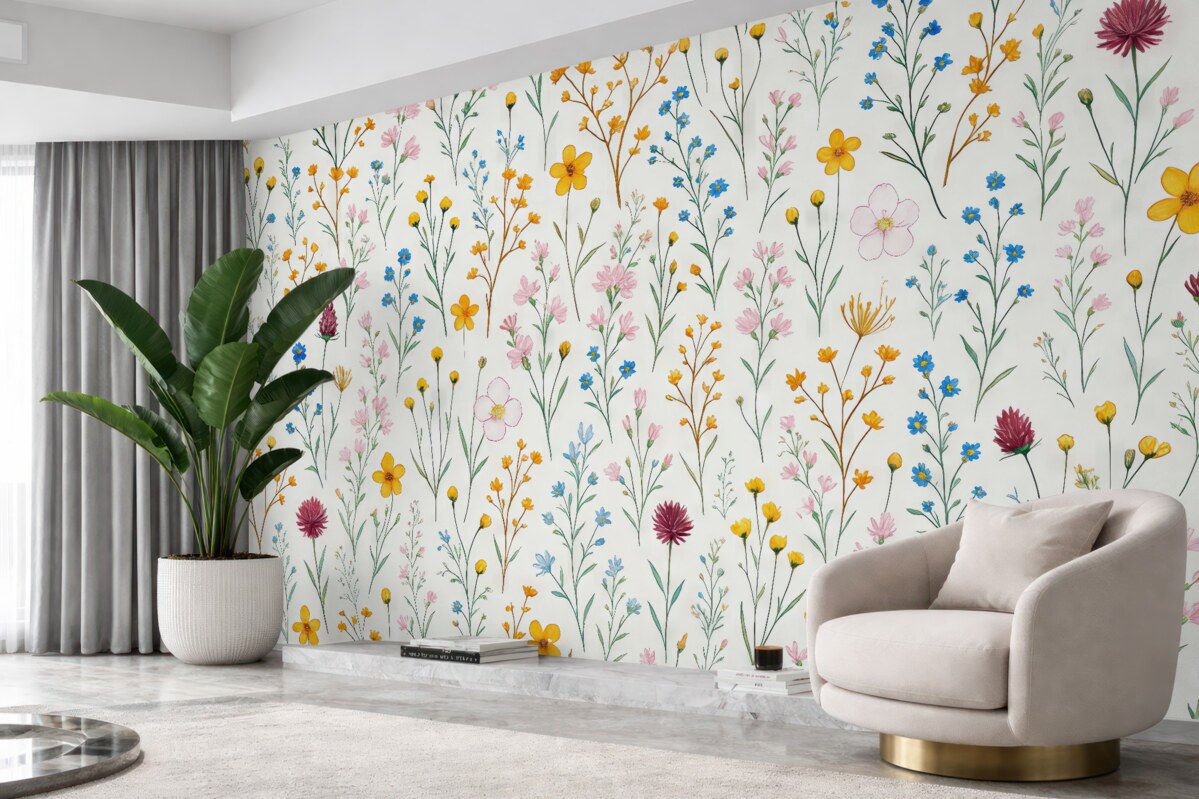 Fototapeta Deseni kwiatowy