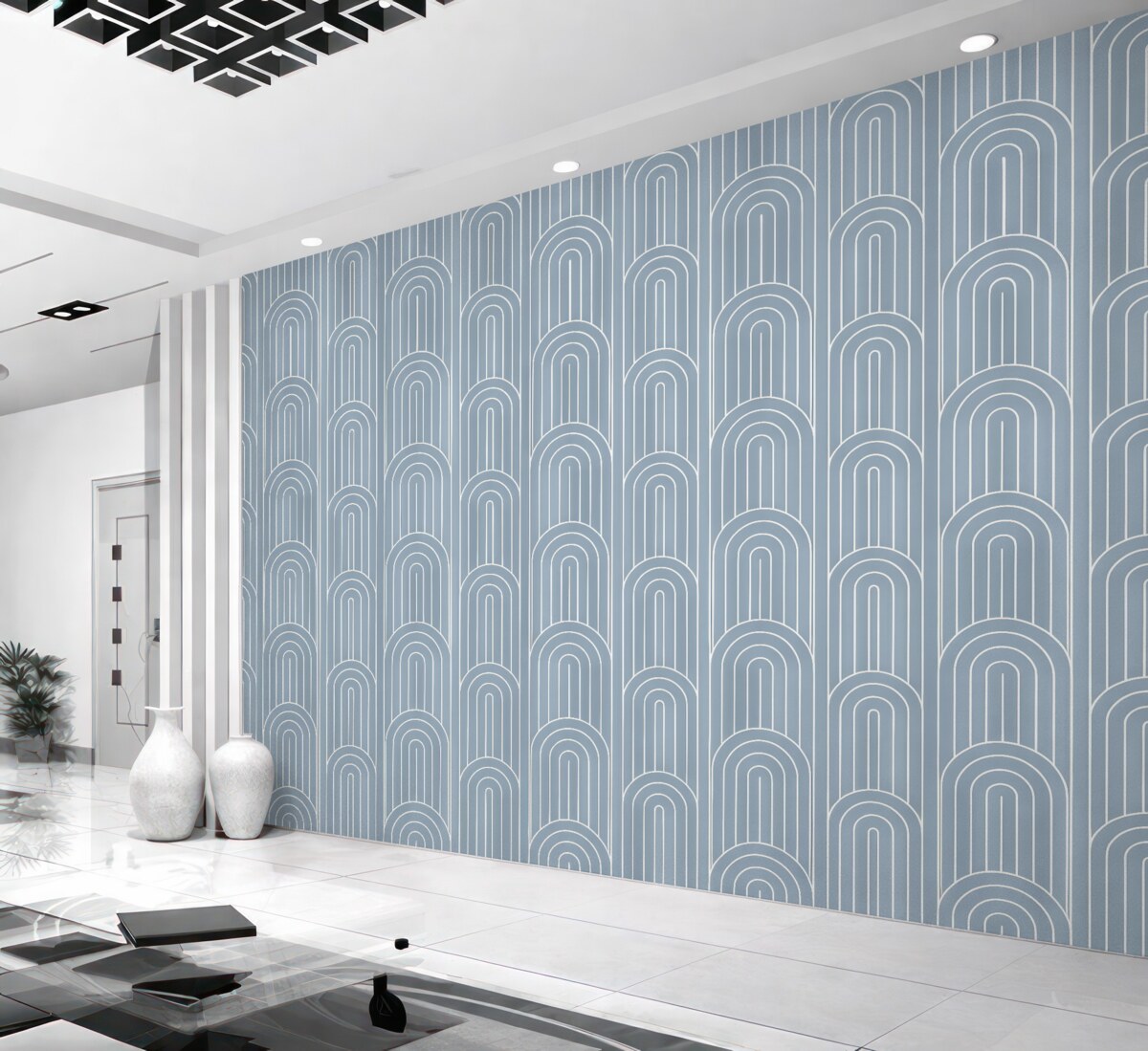 Fototapeta Stylowe łuki w subtelnych kolorach.