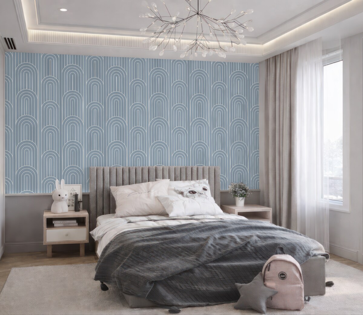 Fototapeta Stylowe łuki w subtelnych kolorach.