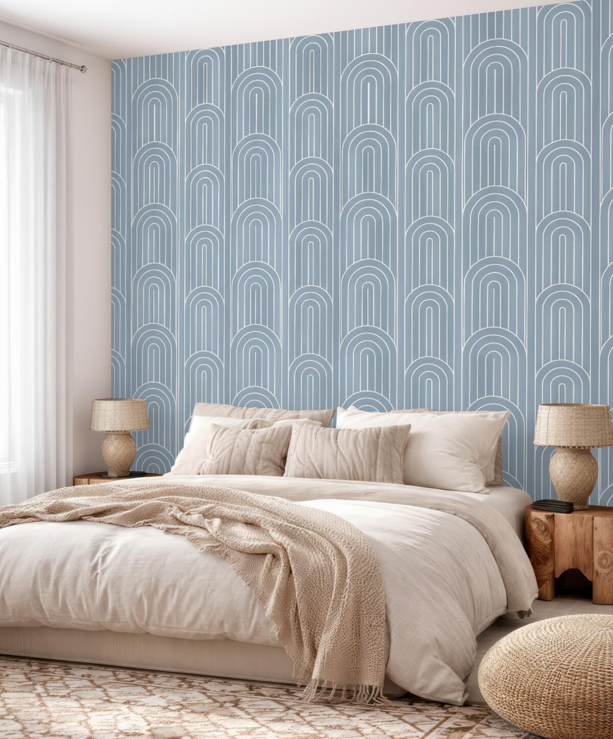 Fototapeta Stylowe łuki w subtelnych kolorach.