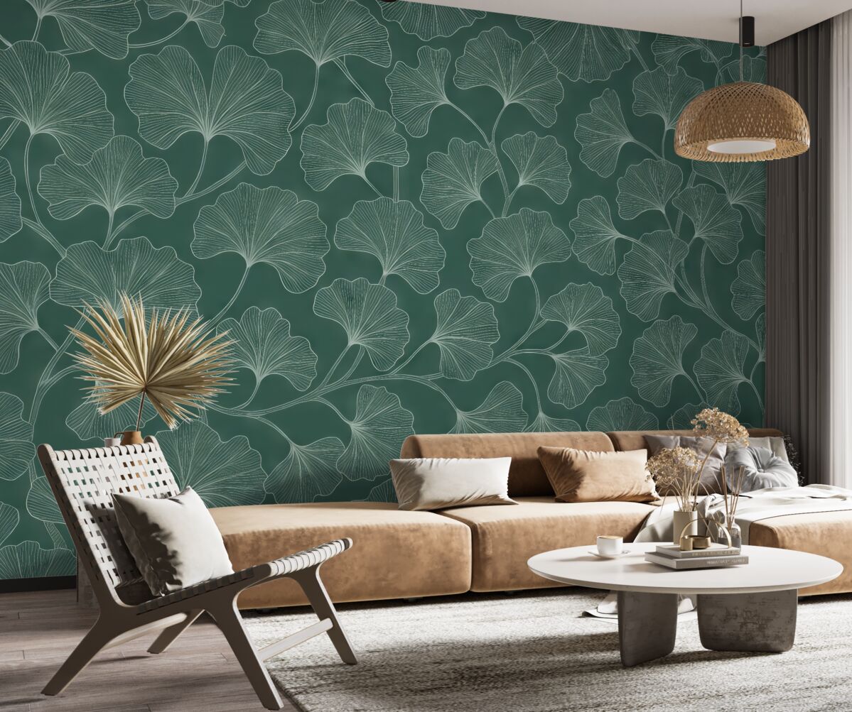 Fototapeta Subtelne kontury na cichym tle.