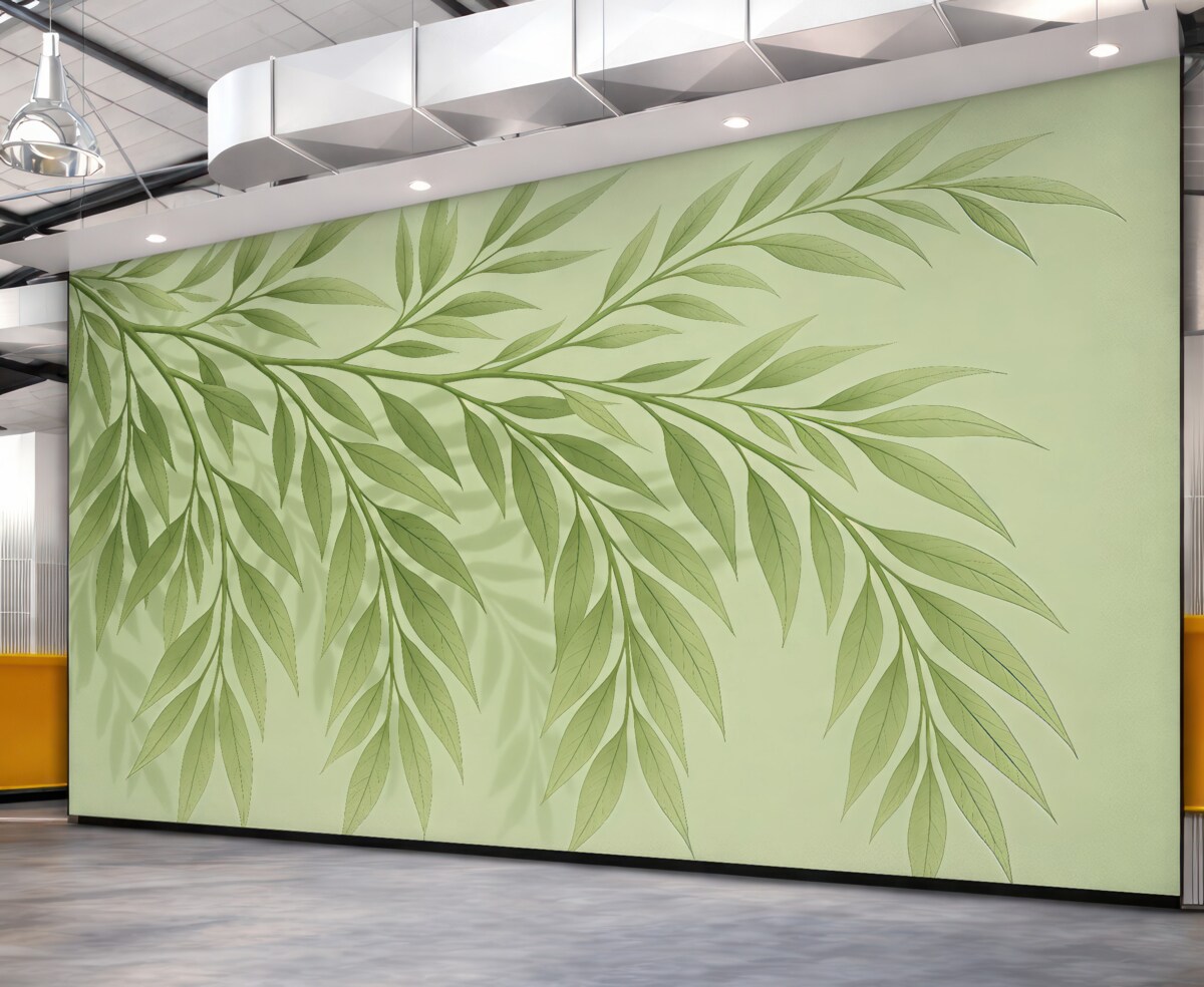 Fototapeta Liście, sombra, odcień oliwkowy.