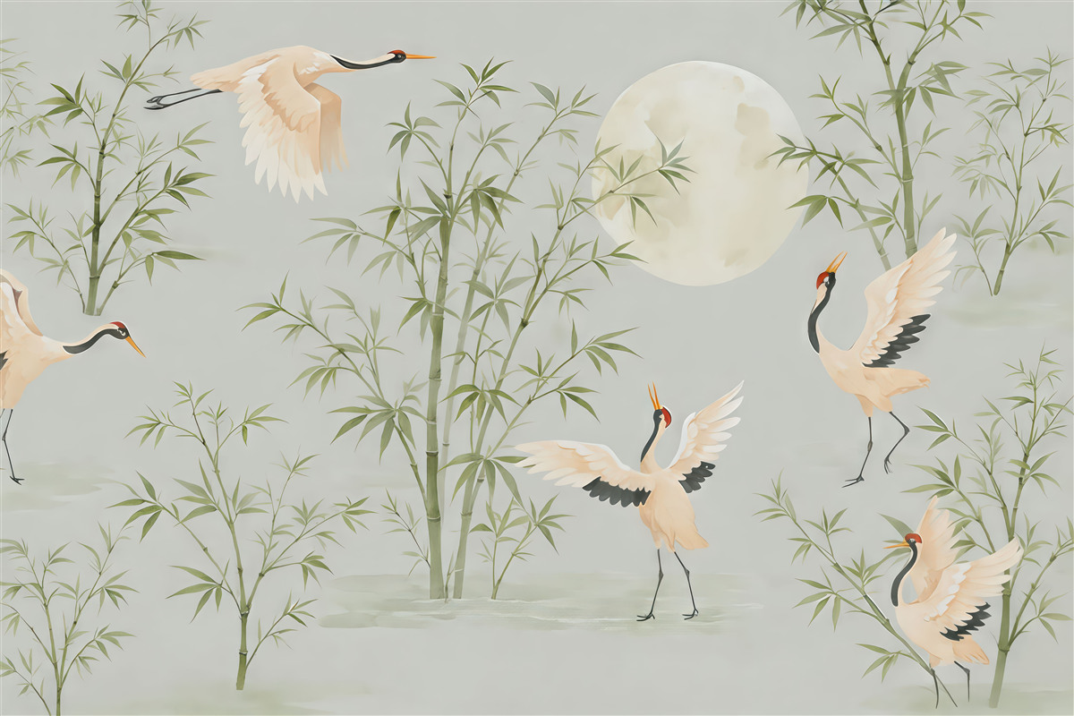 Fototapeta Styl japoński z bambusem można trzeba zmienić na Koncepcja japońska z bambusem.