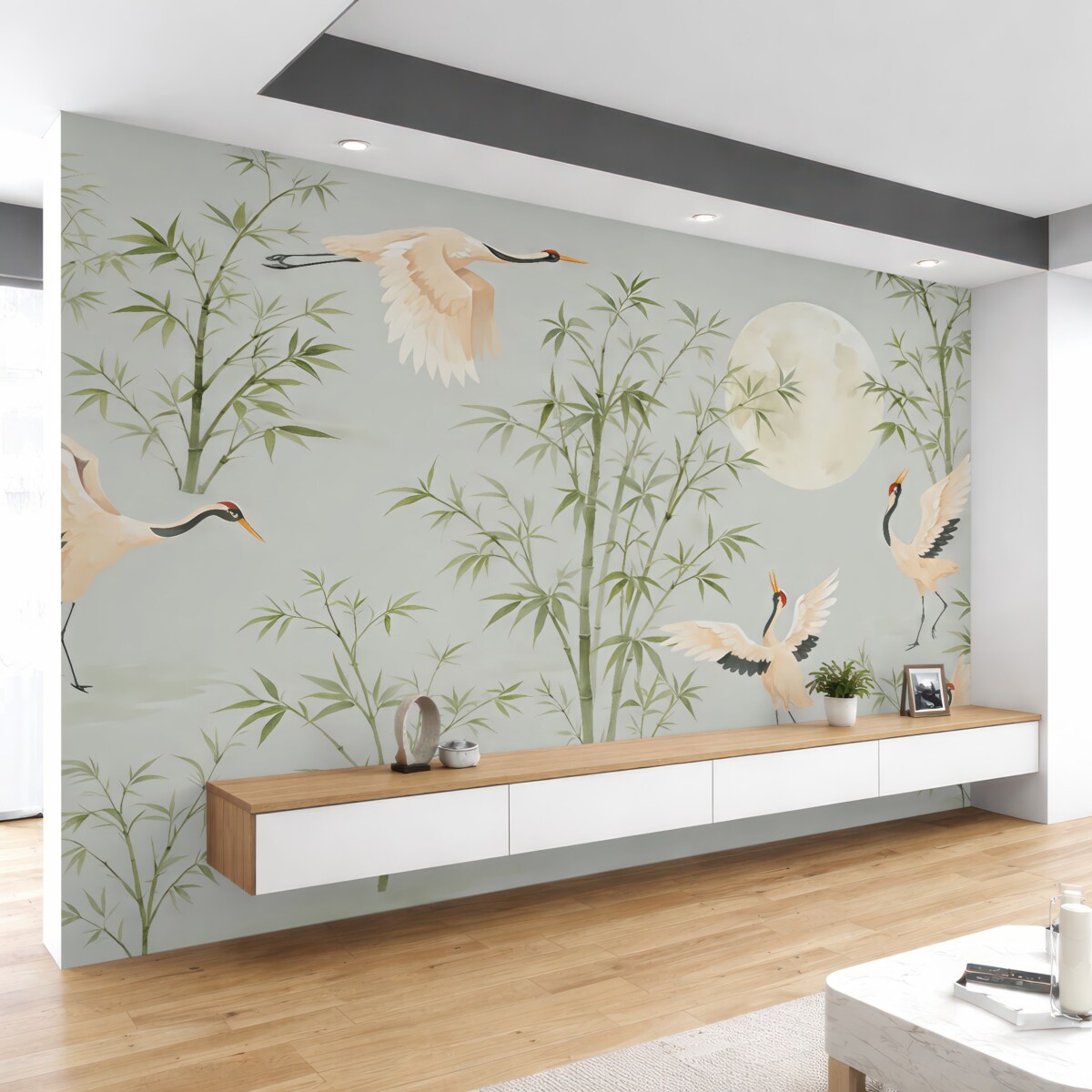 Fototapeta Styl japoński z bambusem można trzeba zmienić na Koncepcja japońska z bambusem.