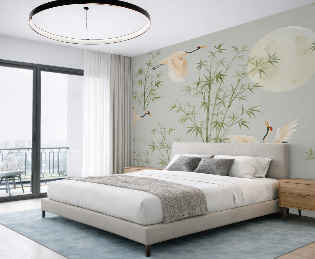 Fototapeta Styl japoński z bambusem można trzeba zmienić na Koncepcja japońska z bambusem.