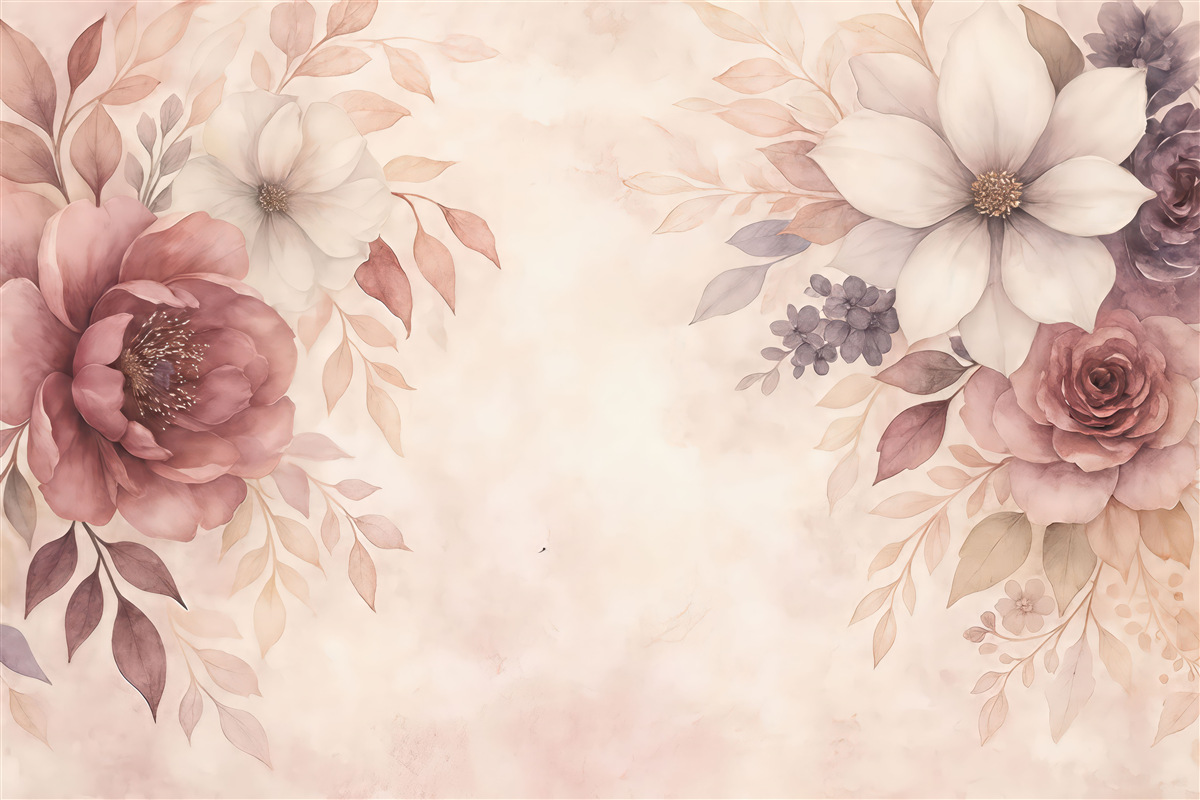 Fototapeta Kwiaty są duże, kwiaty mają różowy odcień, subtelny, różowy kolor.