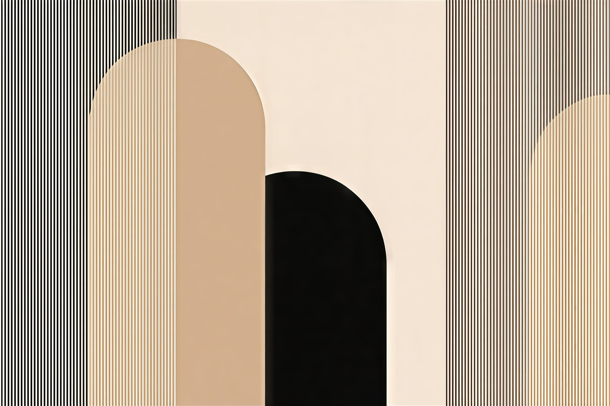 Fototapeta Abstrakcja z liniami.