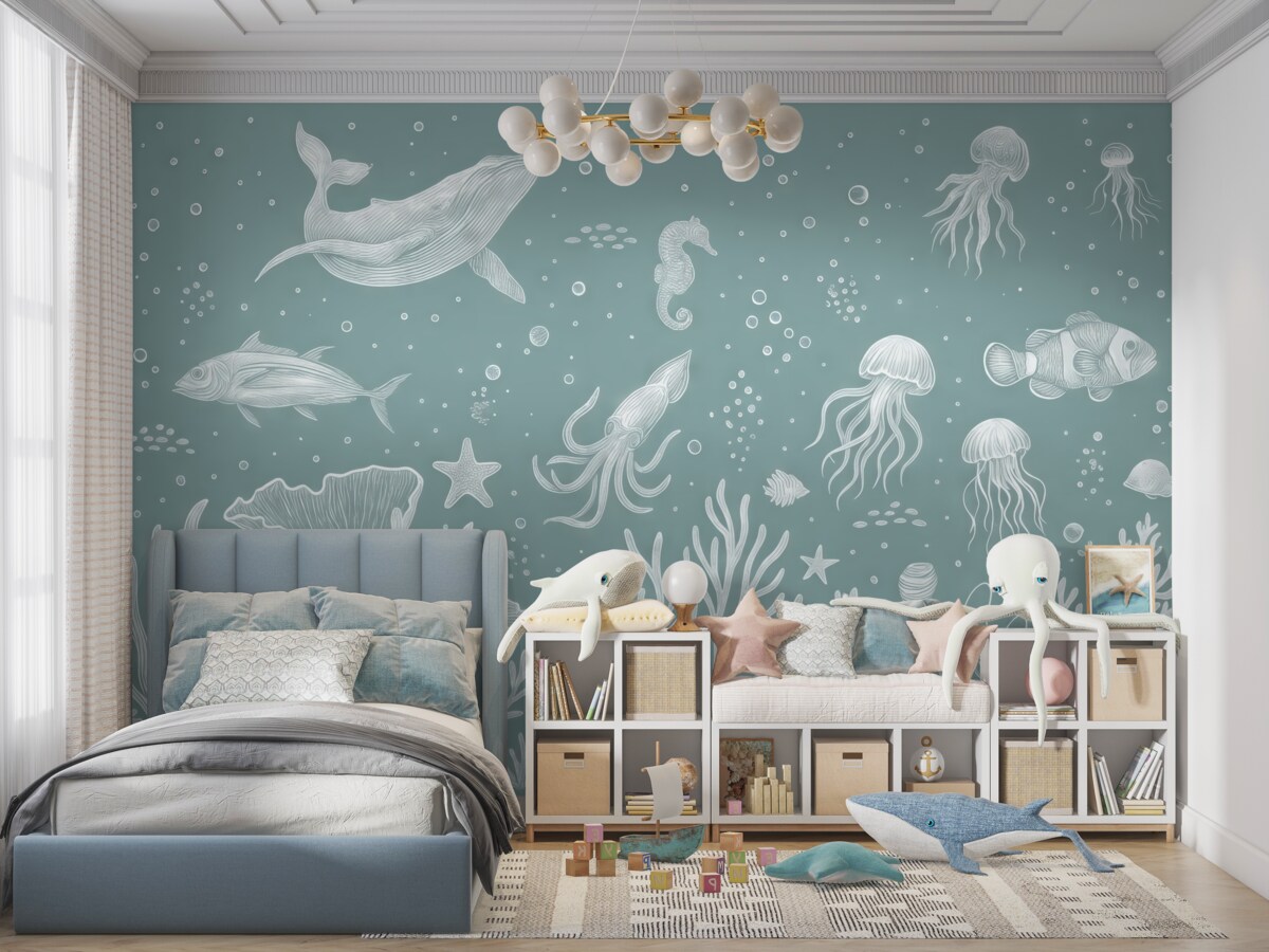 Fototapeta Podwodny świat wypełniony życiem.