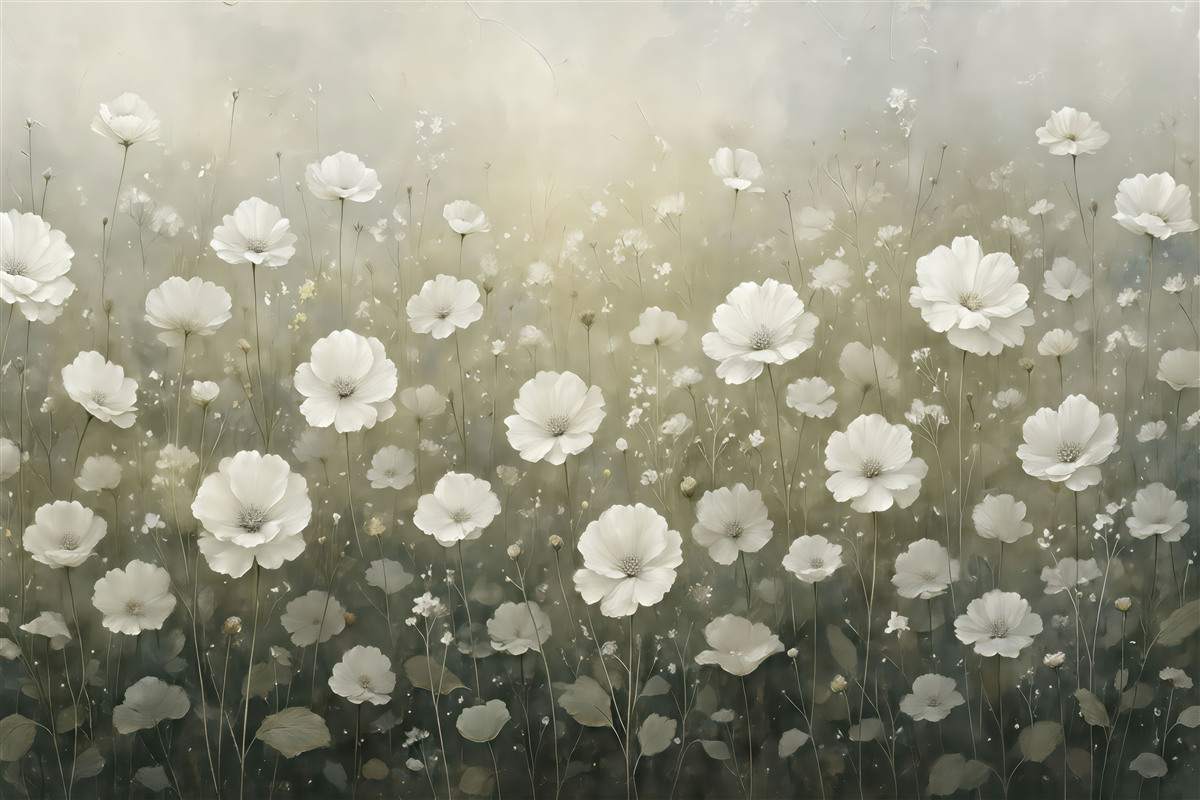 Fototapeta Łąka dzikich kwiatów