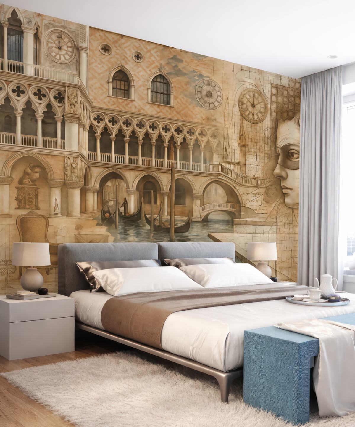 Fototapeta Architektura Wenecji i wyraz artystyczny.