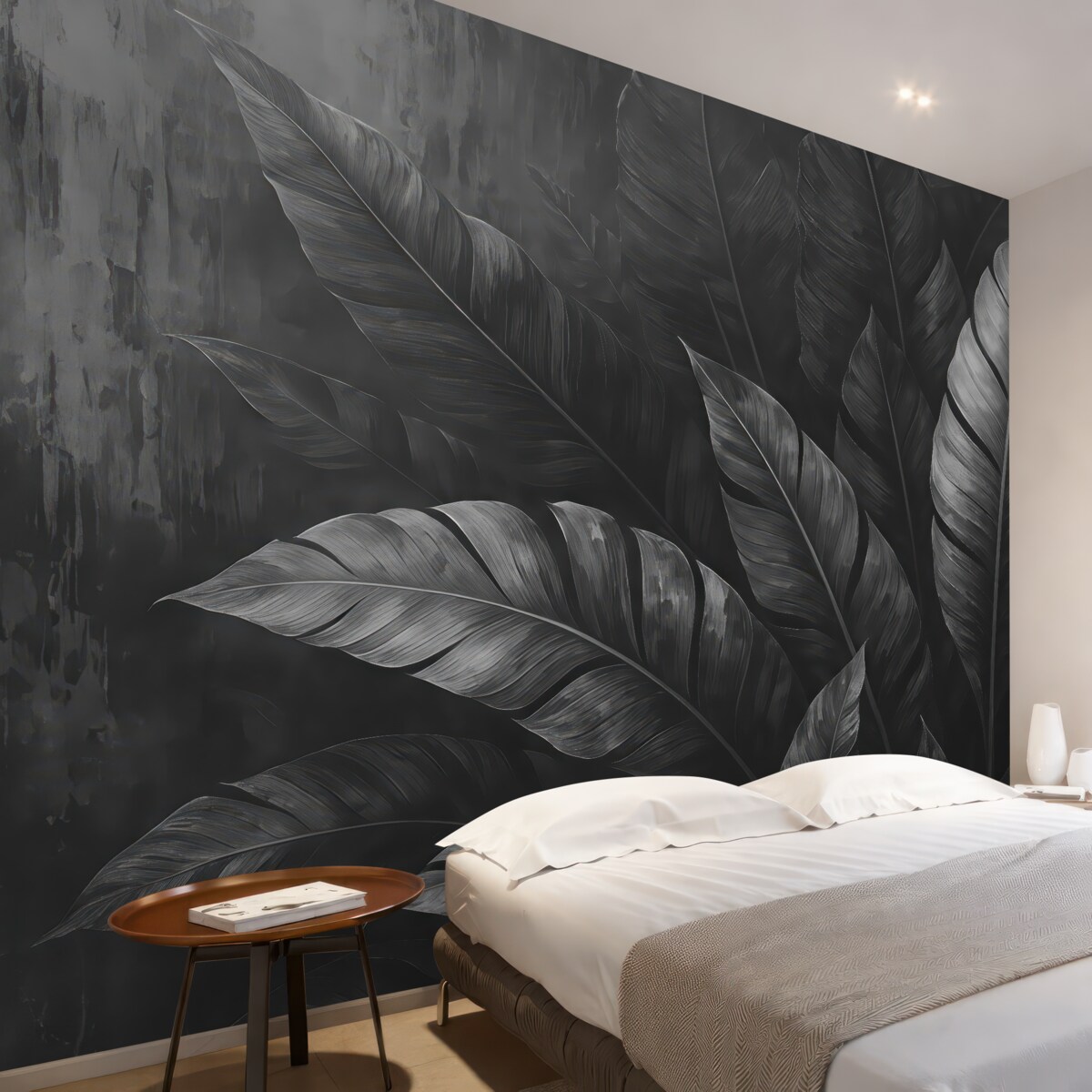 Fototapeta Ciemne liście.