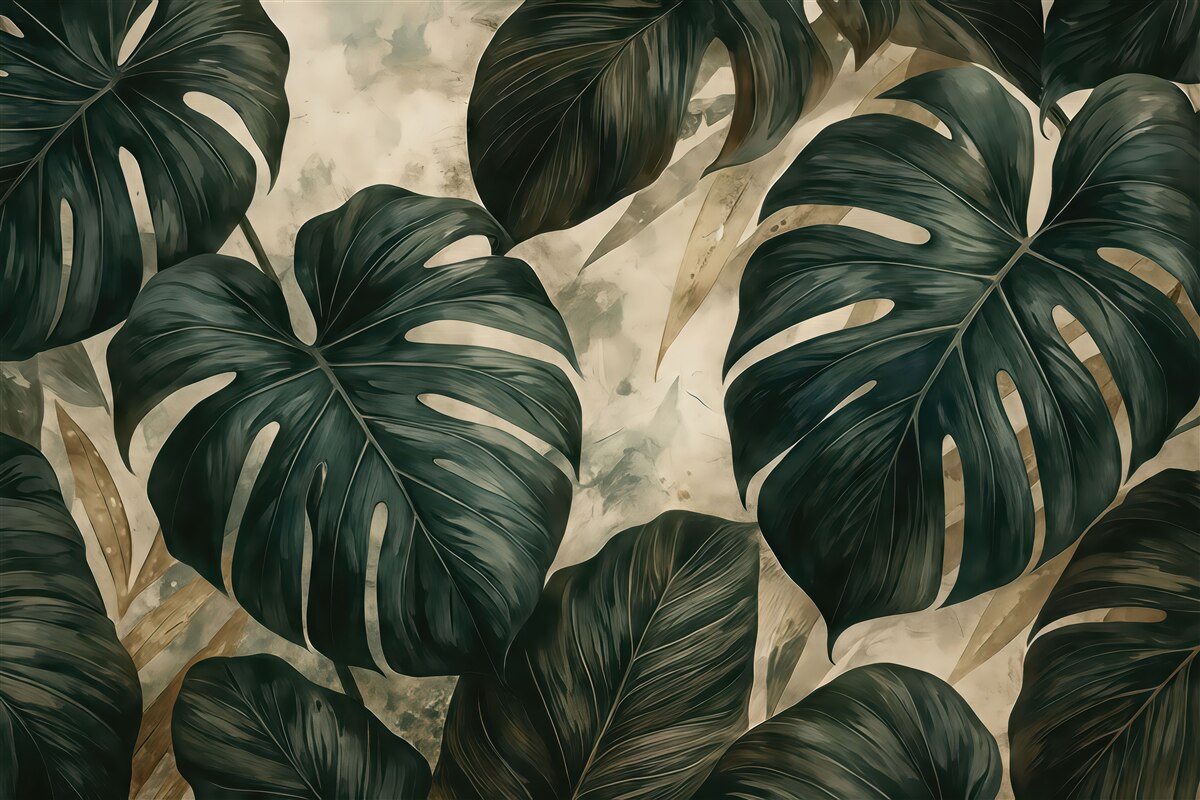 Fototapeta Ogromne liście.