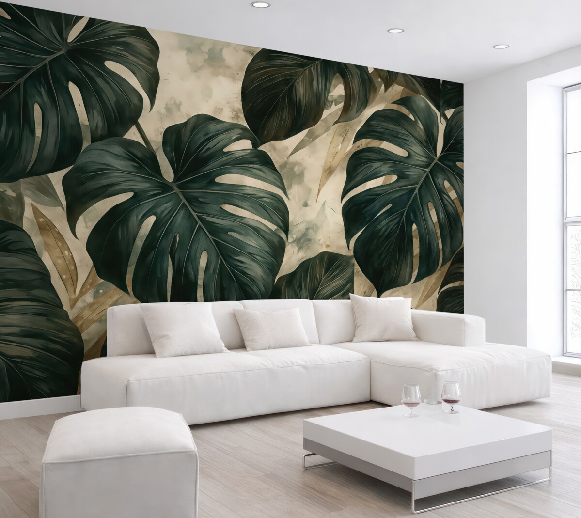 Fototapeta Ogromne liście.