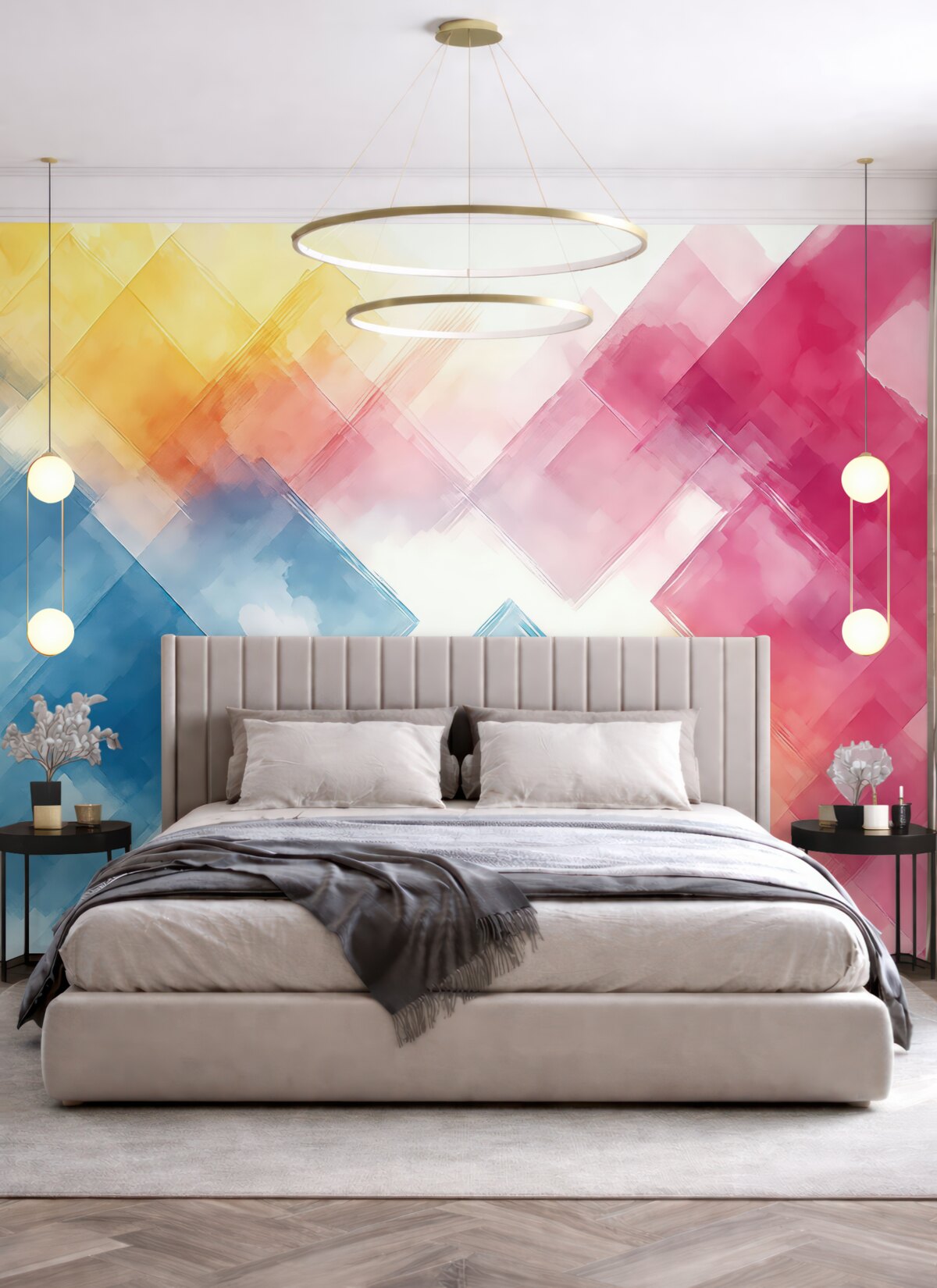 Fototapeta Kolorowe plamy.