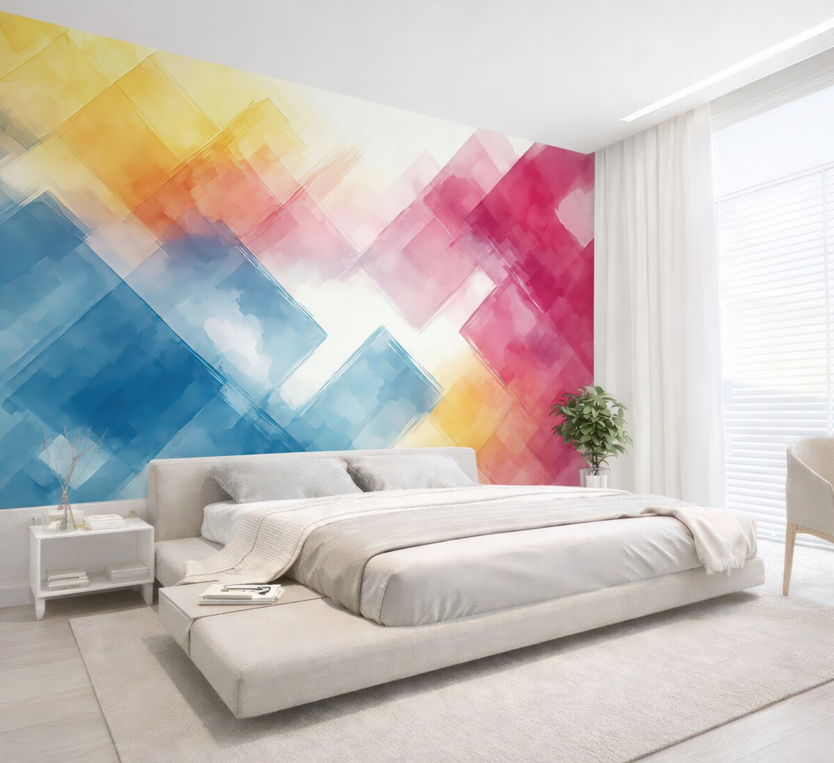 Fototapeta Kolorowe plamy.