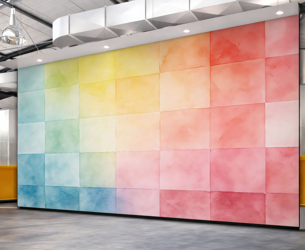 Fototapeta Paski akwarelowe.