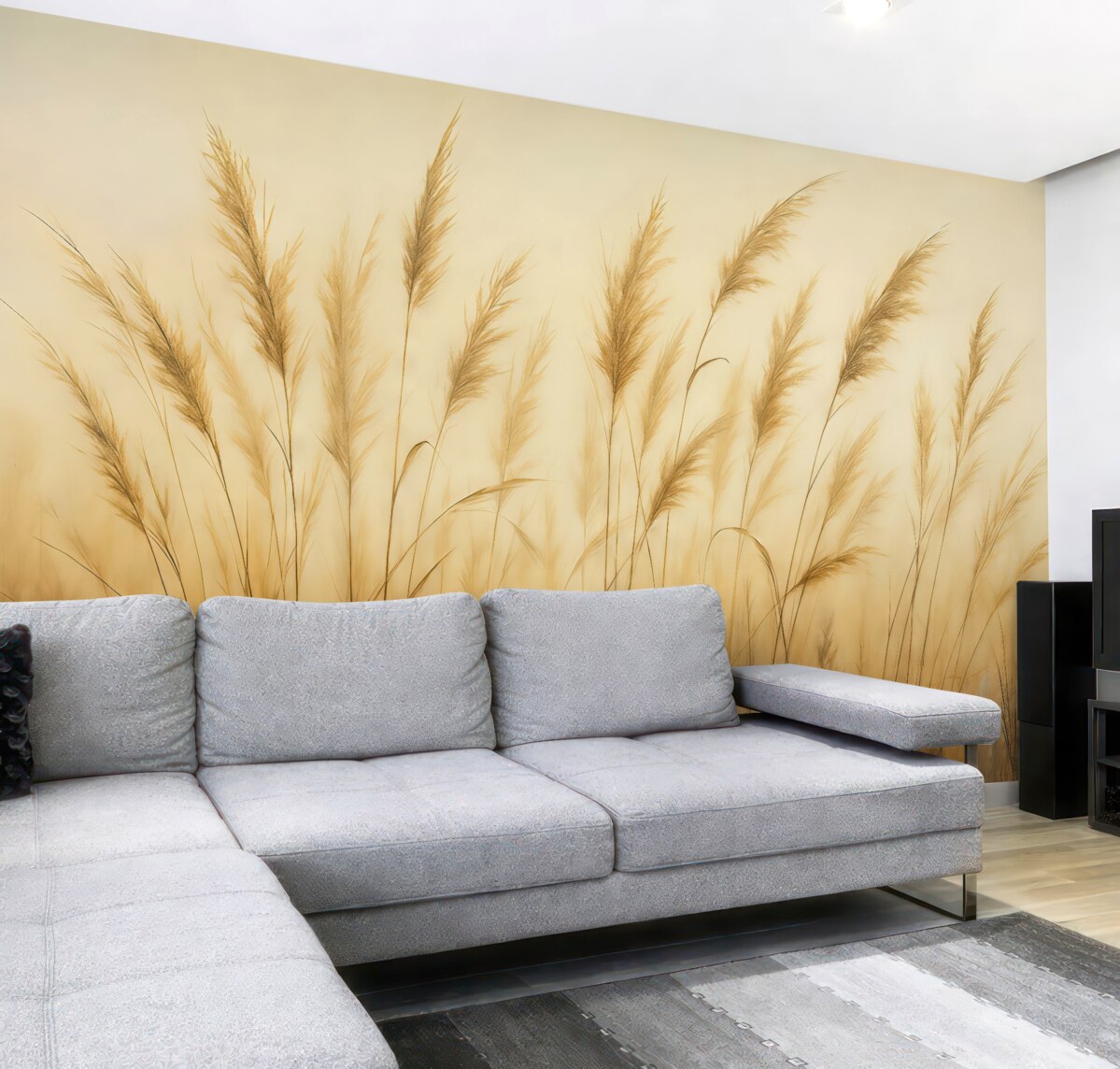 Fototapeta Wyschnięte trzciny.