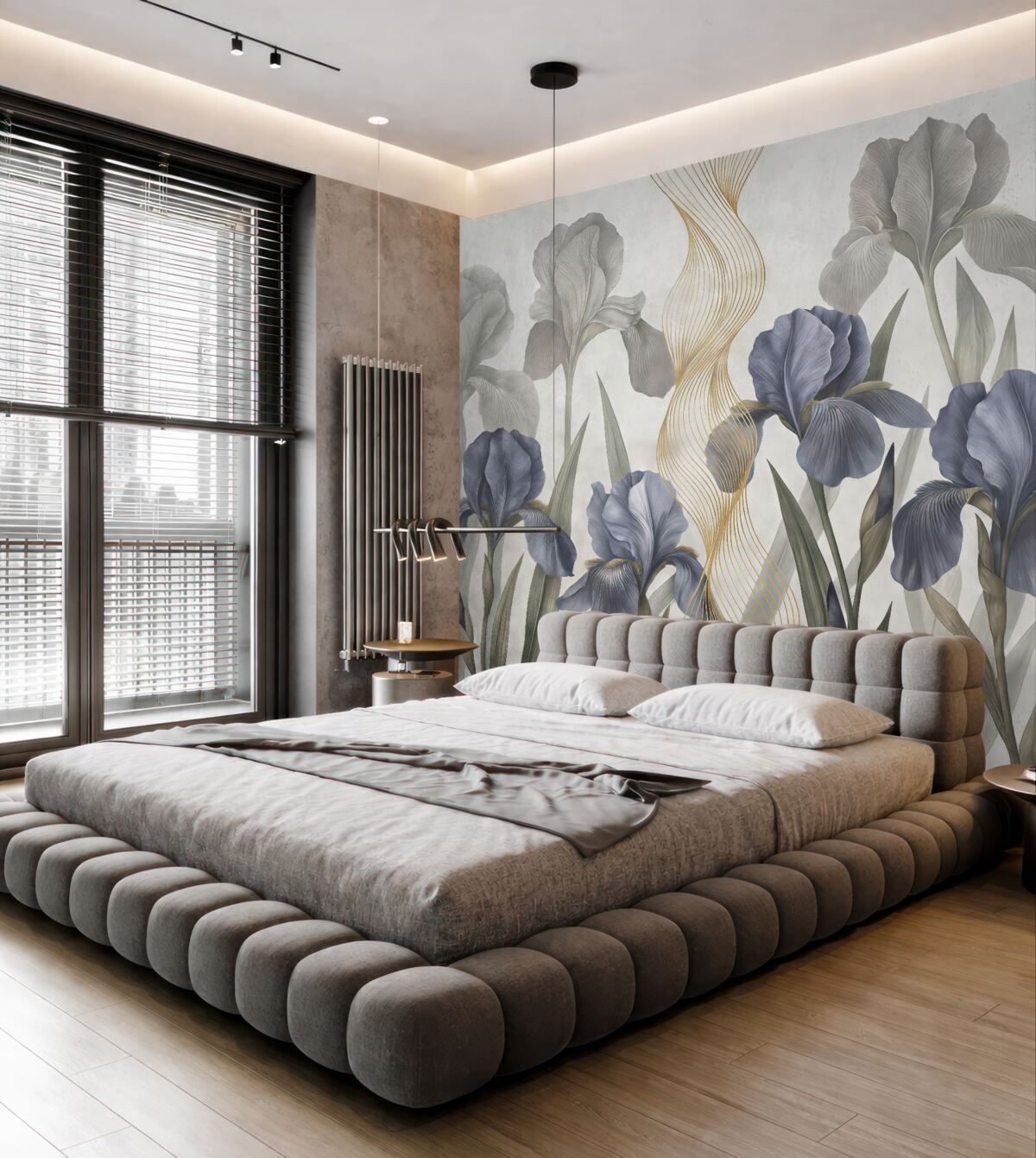 Fototapeta Tęczówki oraz linie.