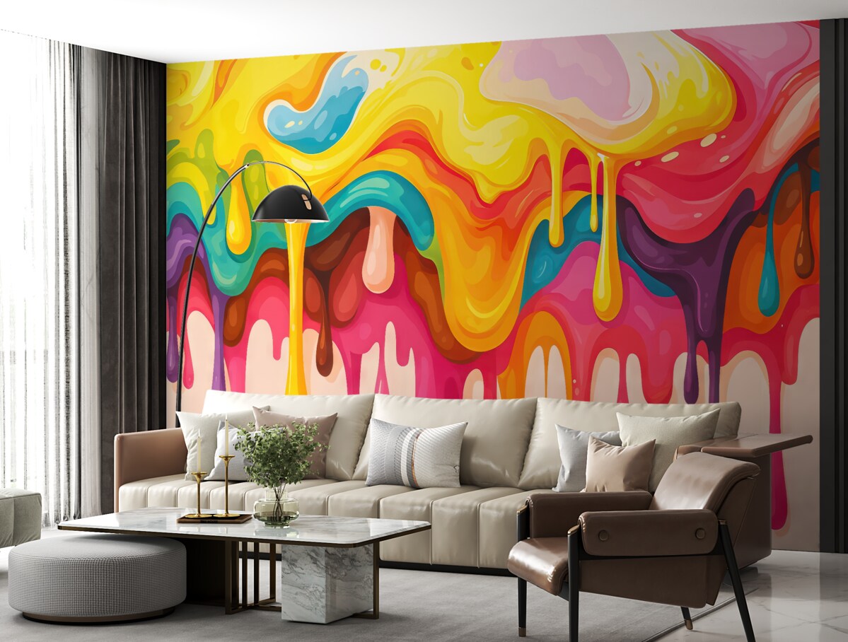 Fototapeta Wielobarwna glazura.