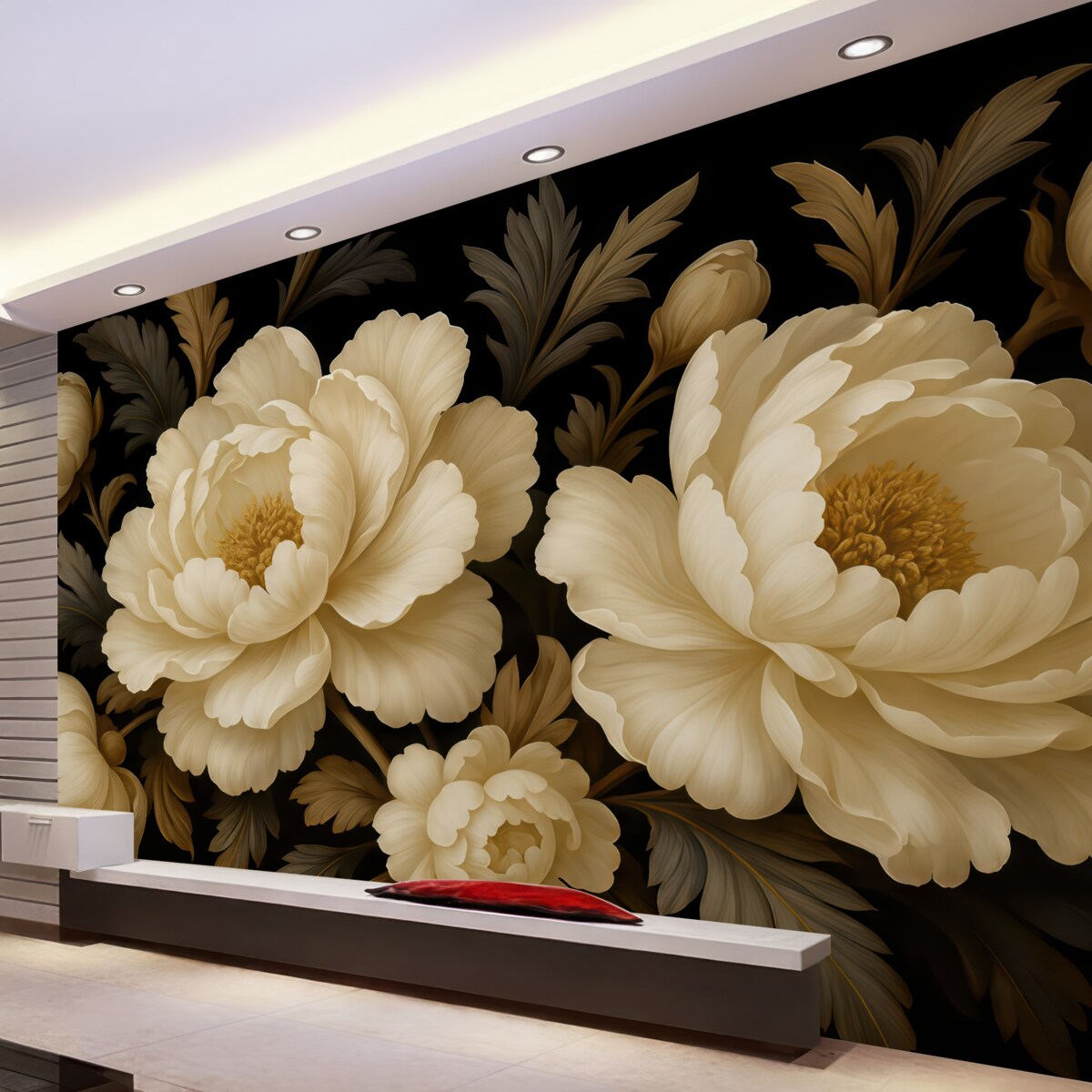 Fototapeta Kwiaty w stylu vintage.