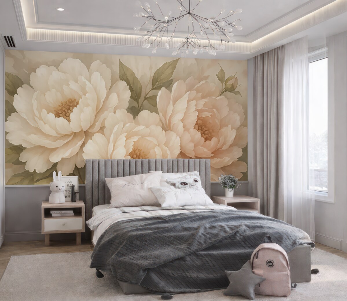 Fototapeta Kwiaty w stylu vintage.