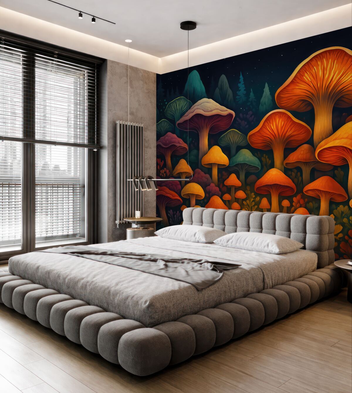 Fototapeta Wielobarwne grzyby.