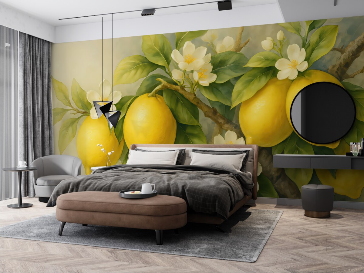 Fototapeta Proszę podać konkretne zdania dotyczące cytryn, które chciałbyś, abym sparafrazował.