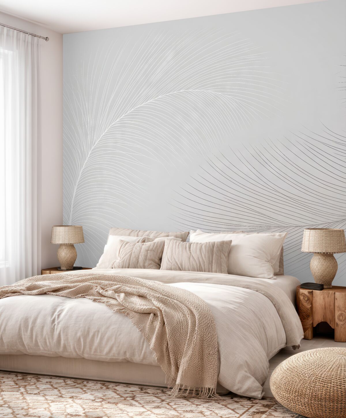 Fototapeta Subtelne piórka.