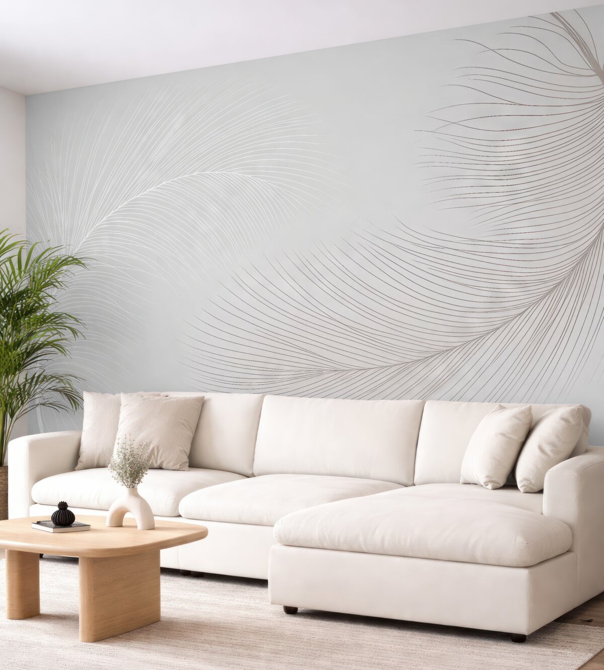 Fototapeta Subtelne piórka.