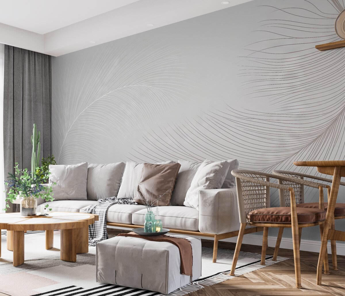 Fototapeta Subtelne piórka.