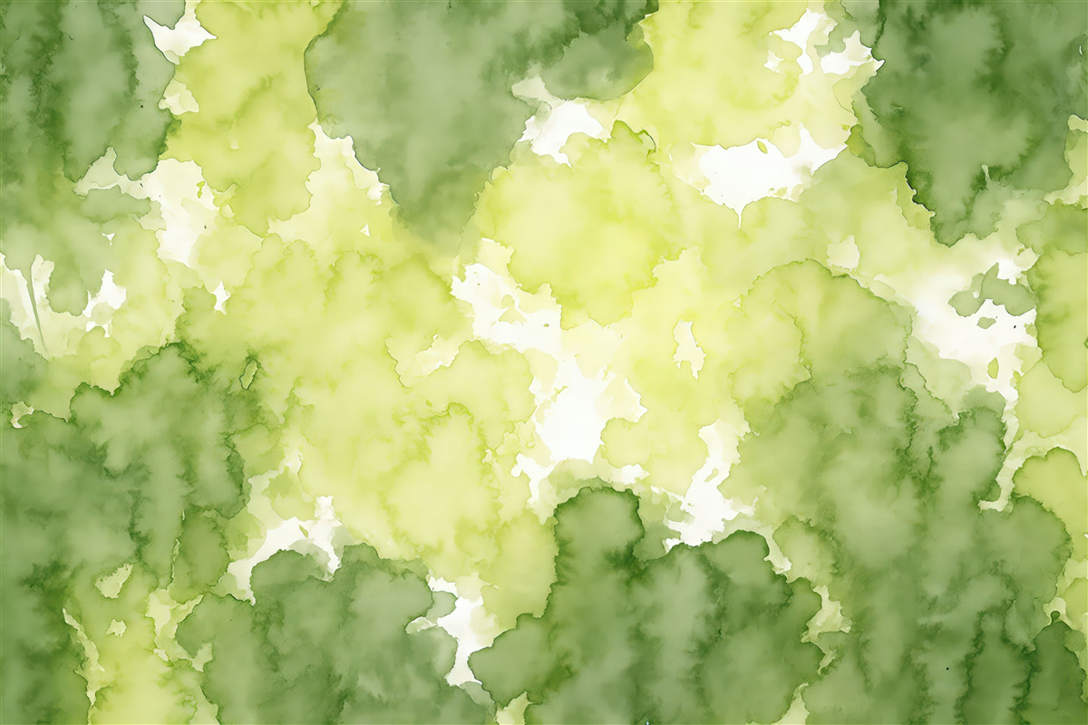 Fototapeta Abstrakcja wodna, szkic wzoru, naturalne odcienie zieleni.