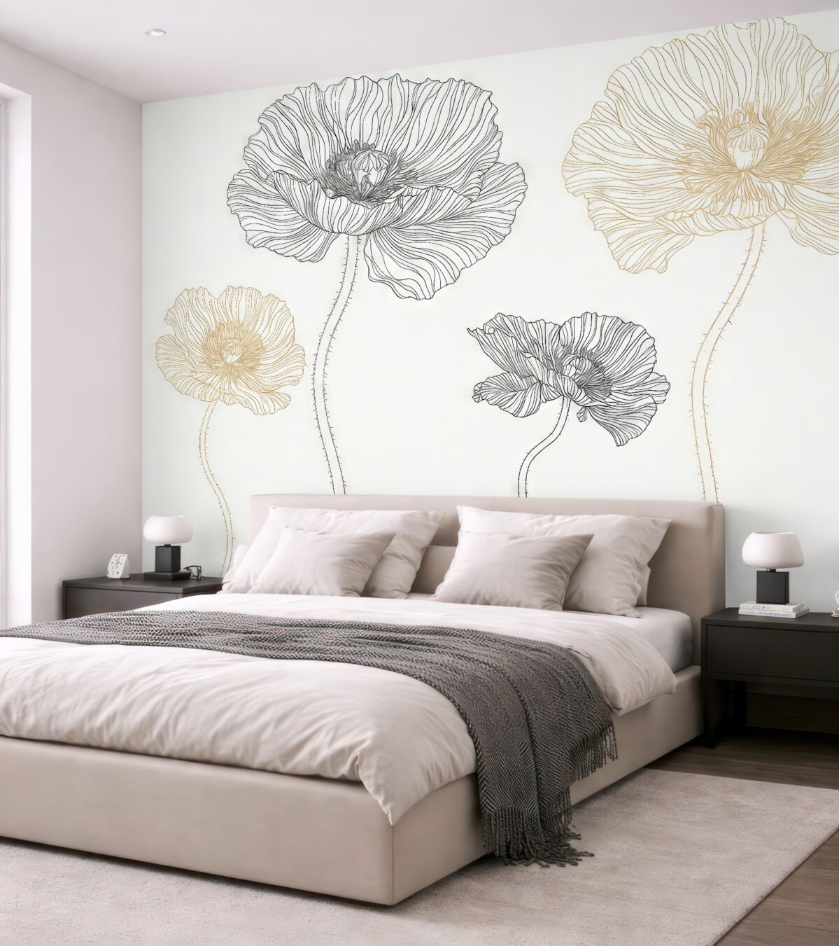 Fototapeta Maki z rysunkami.