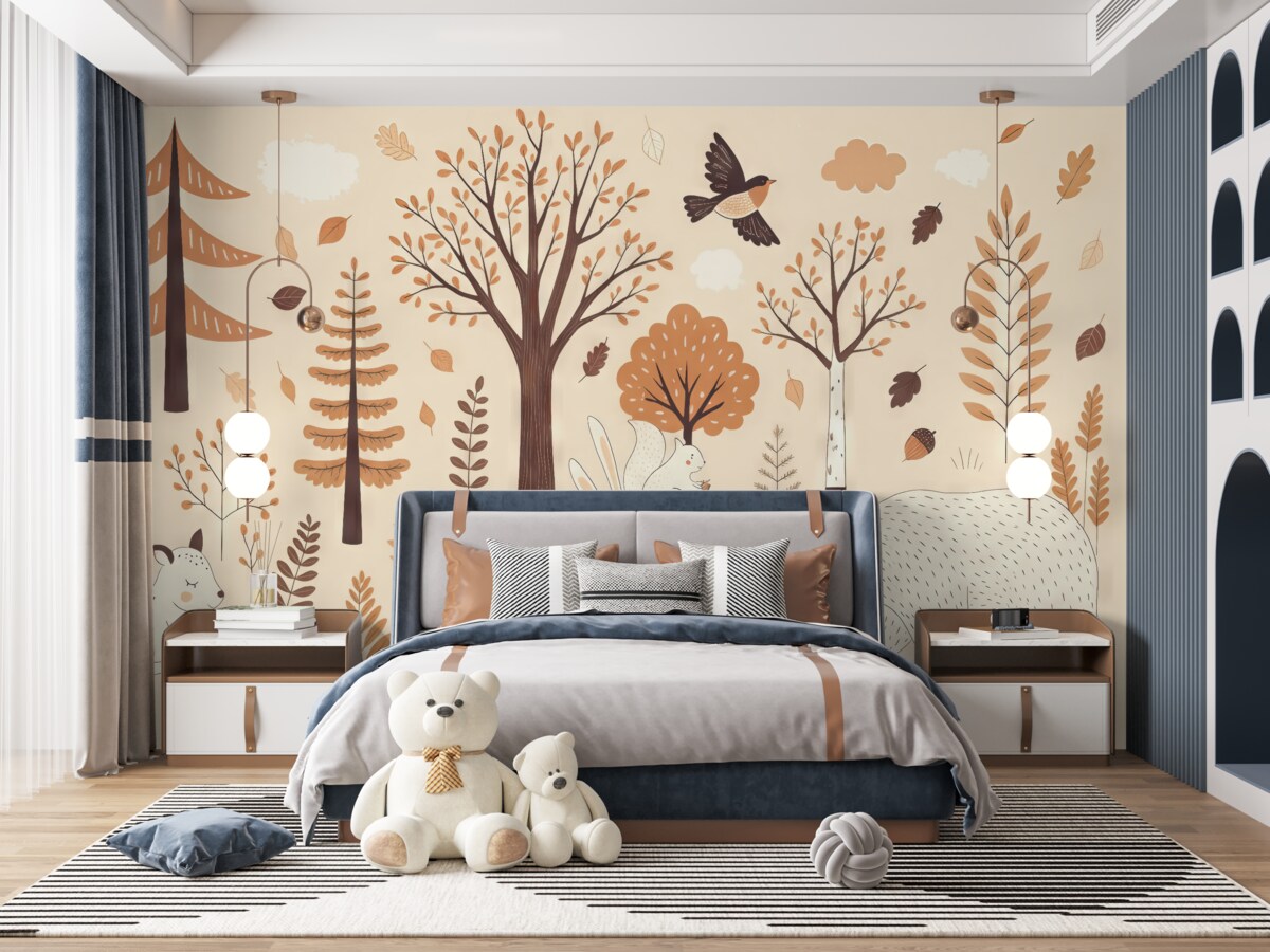 Fototapeta Tapety dla maluchów, zwierzęta.