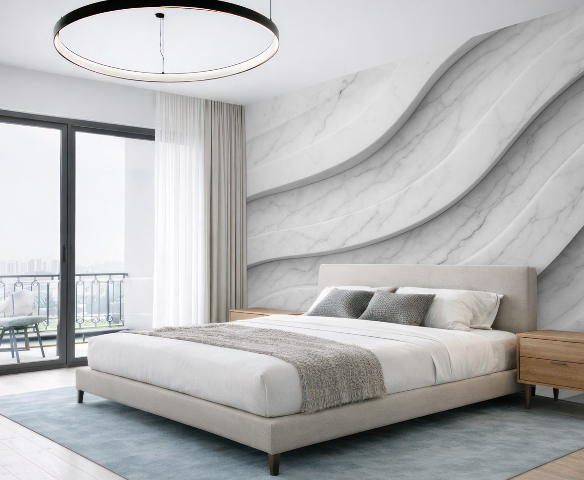 Fototapeta Fale marmurowego szyku.