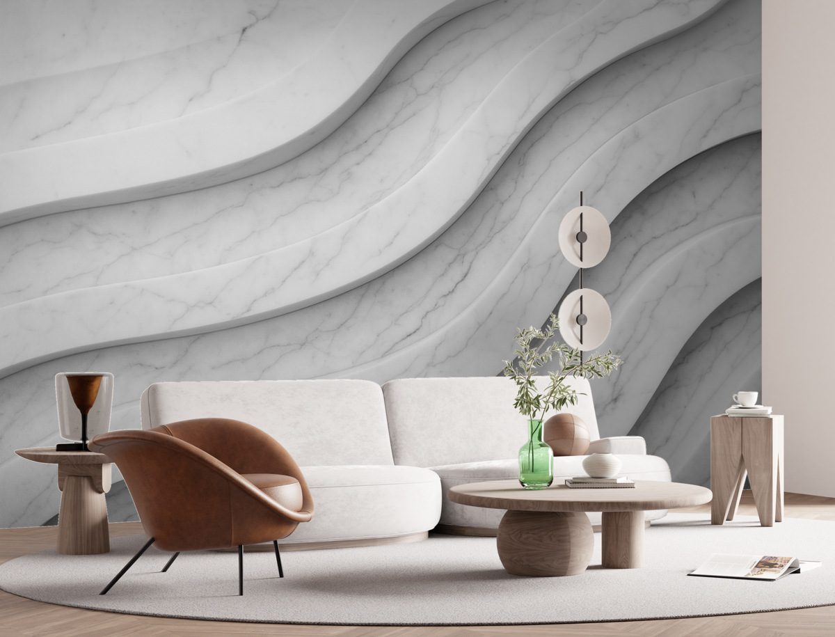 Fototapeta Fale marmurowego szyku.