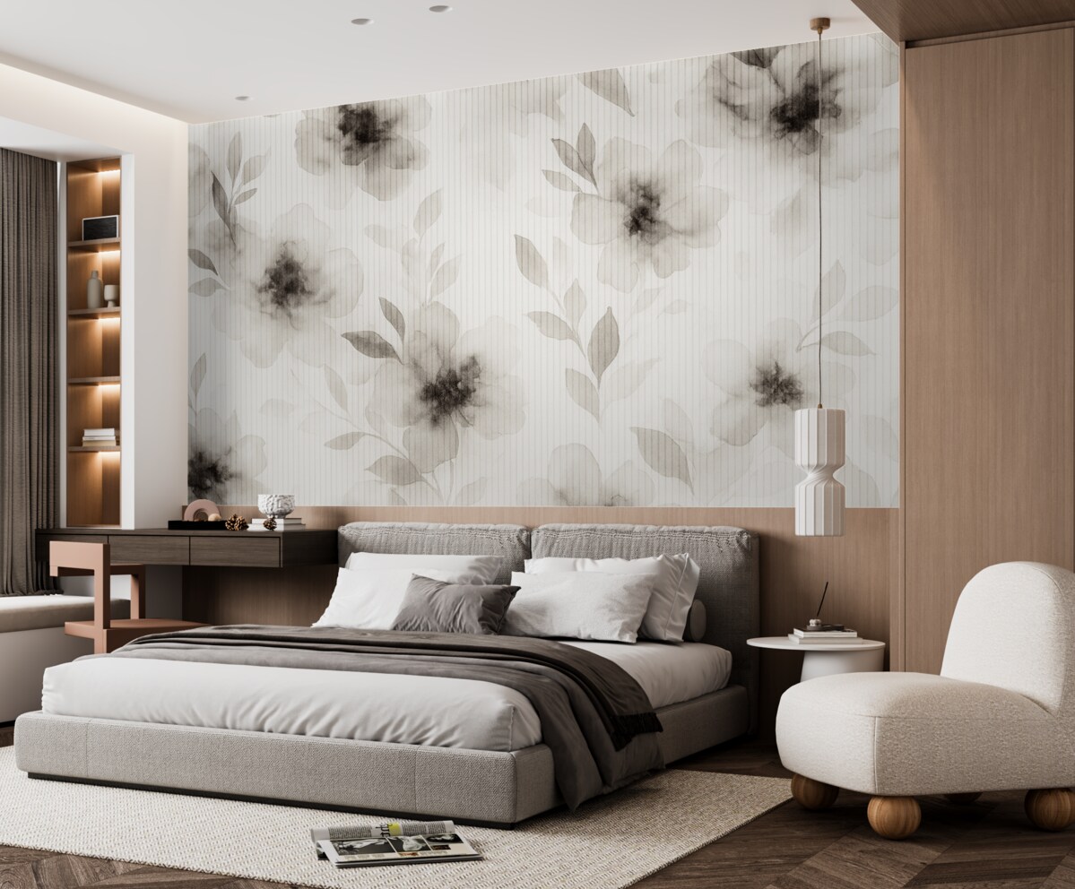 Fototapeta abstrakcyjne plamy przez szkło