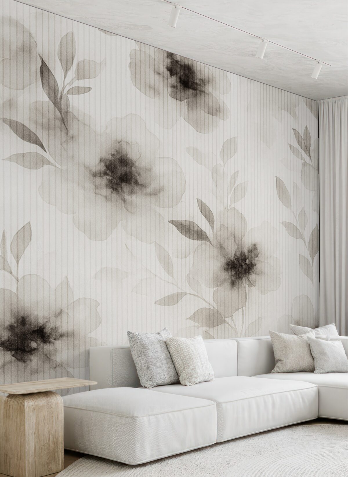 Fototapeta abstrakcyjne plamy przez szkło