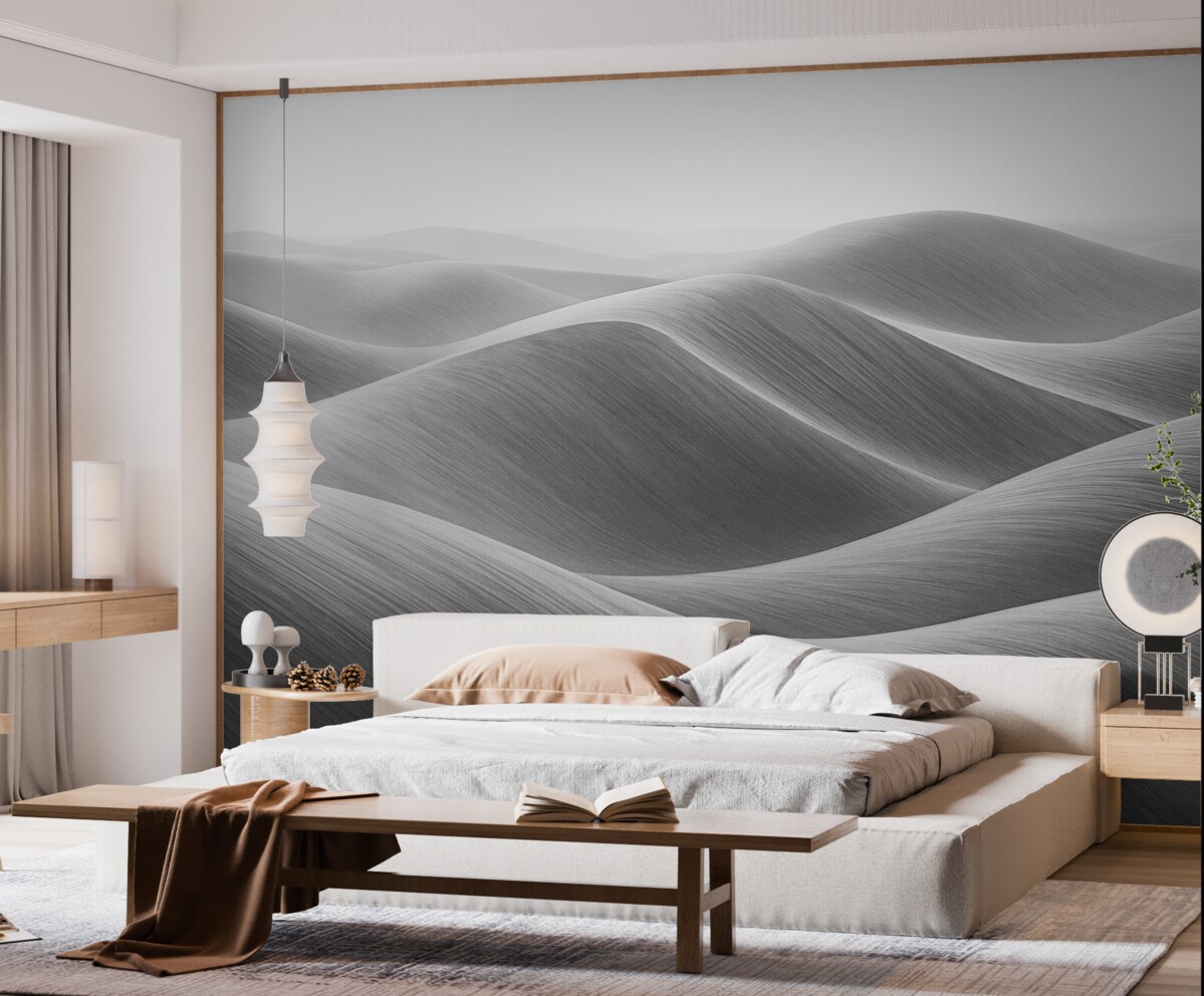 Fototapeta Ulokowane na zboczach gór reliefy.