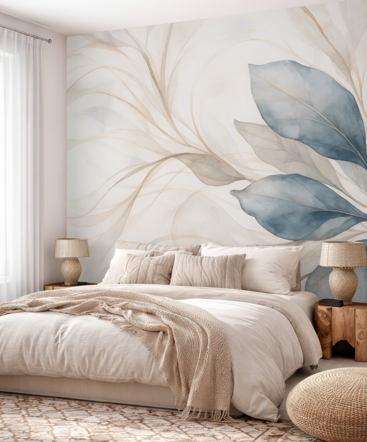 Fototapeta Subtelny, spory kwiat.