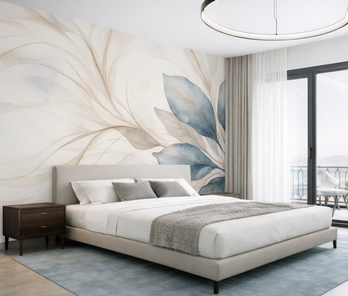 Fototapeta Subtelny, spory kwiat.