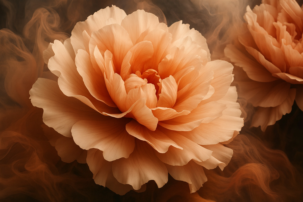 Fototapeta Obfity kwiat.